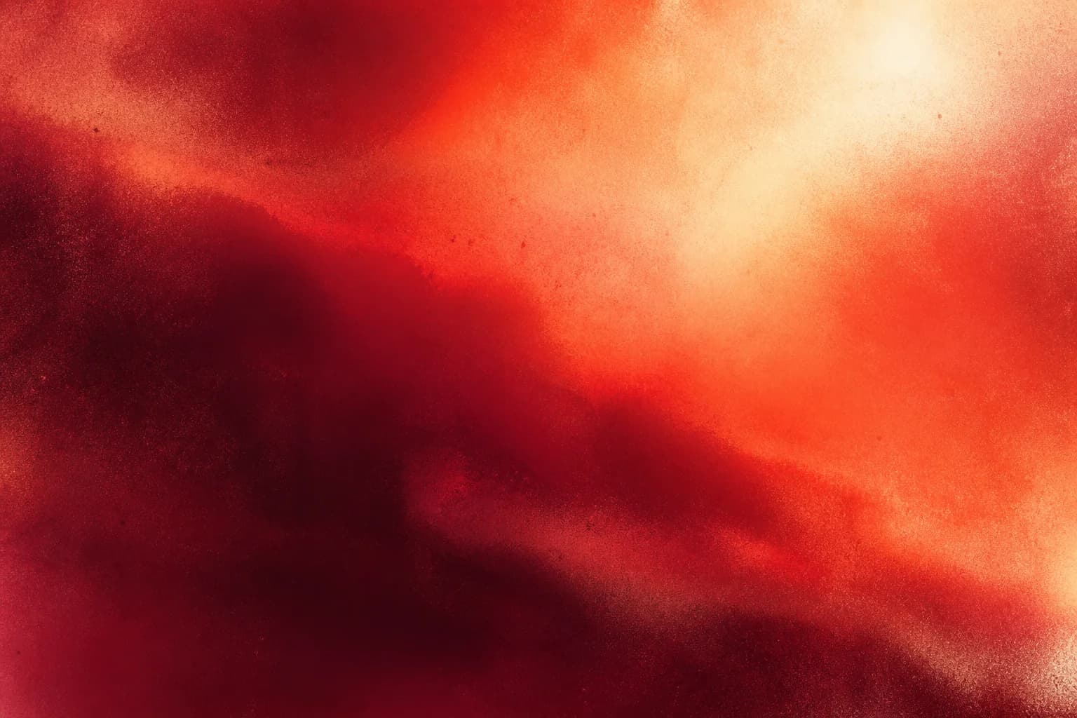 Textured abstract gradient in burgundy, vermilion, coral and pale champagne.