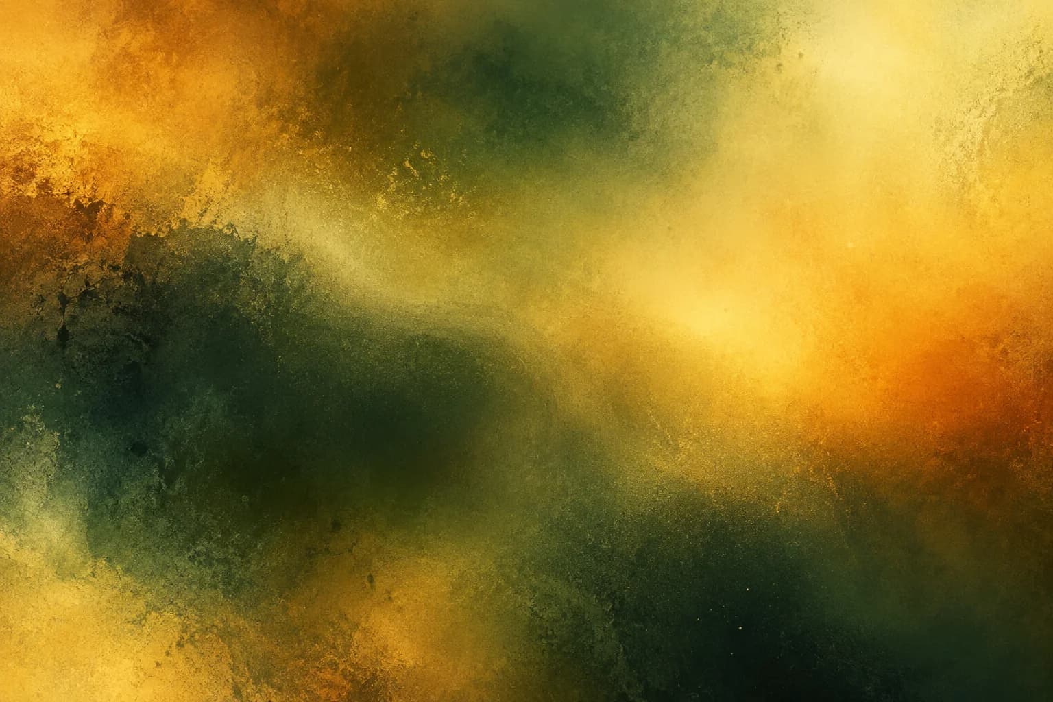 Textured abstract gradient in amber, olive, butter yellow and deep forest green.