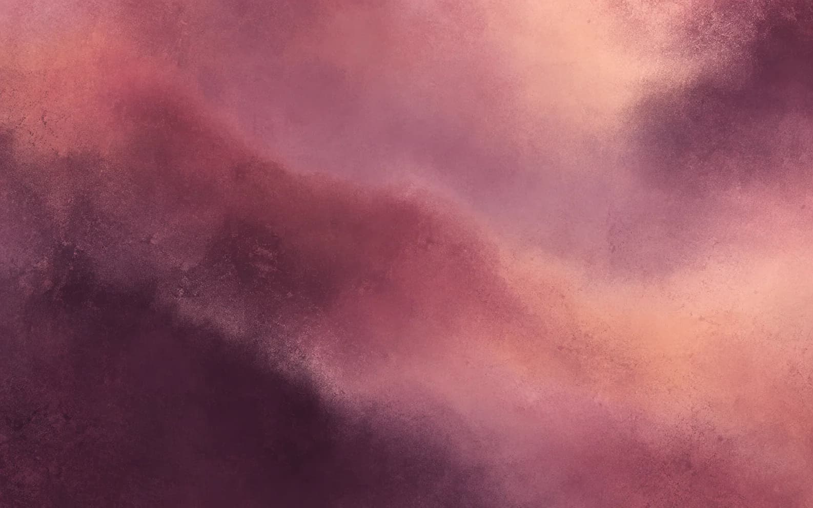 Textured abstract gradient in mauve, dusty rose, aubergine and faded peach.